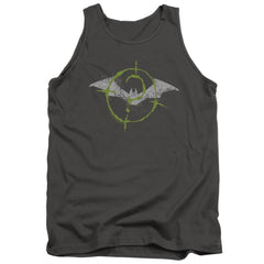 The Batman (2022) Scribbles Bat Logo Men's 18/1 Cotton Tank Top