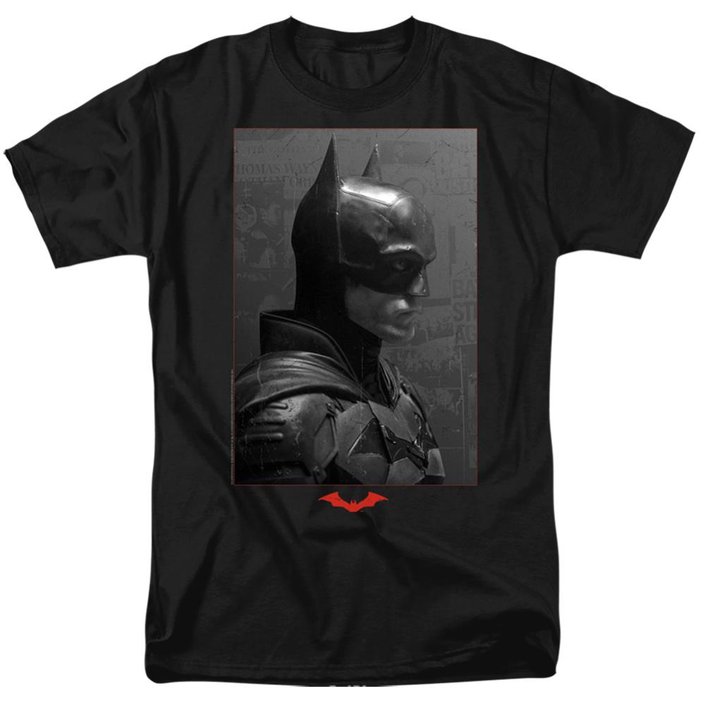 The Batman (2022) Worn Portrait Men's 18/1 Cotton SS T