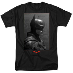 The Batman (2022) Worn Portrait Men's 18/1 Cotton SS T