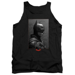 The Batman (2022) Worn Portrait Men's 18/1 Cotton Tank Top
