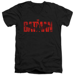 The Batman And Catwoman Men's 30/1 Cotton Slim V-Neck T