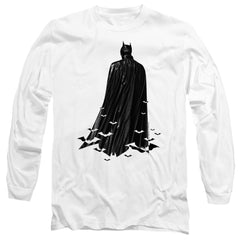 The Batman Bat Cape Men's 18/1 Cotton LS T