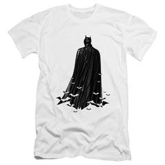 The Batman Bat Cape Men's Ultra-Soft 30/1 Cotton Slim SS T