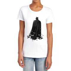 The Batman Bat Cape Women's 18/1 Cotton SS T