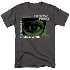 The Batman Become The Riddler Men's 18/1 Cotton SS T