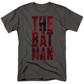 The Batman Crimson Crusader Men's 18/1 Cotton SS T
