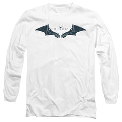 The Batman Mechanical Bat Logo Men's 18/1 Cotton LS T