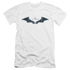 The Batman Mechanical Bat Logo Men's Ultra-Soft 30/1 Cotton Slim SS T