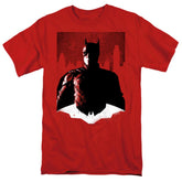 The Batman Noir Batman Men's 18/1 Cotton SS T