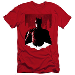 The Batman Noir Batman Men's Ultra-Soft 30/1 Cotton Slim SS T