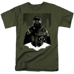 The Batman Noir Riddler Men's 18/1 Cotton SS T