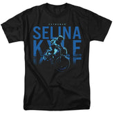 The Batman Selina Kyle Motorcycle Men's 18/1 Cotton SS T