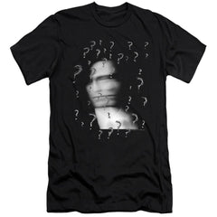 The Batman The Riddler? Men's Ultra-Soft 30/1 Cotton Slim SS T