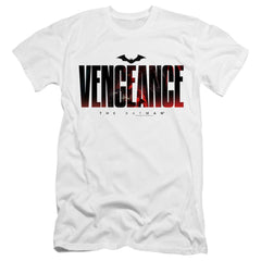 The Batman Vengeance For The Bat Men's Ultra-Soft 30/1 Cotton Slim SS T