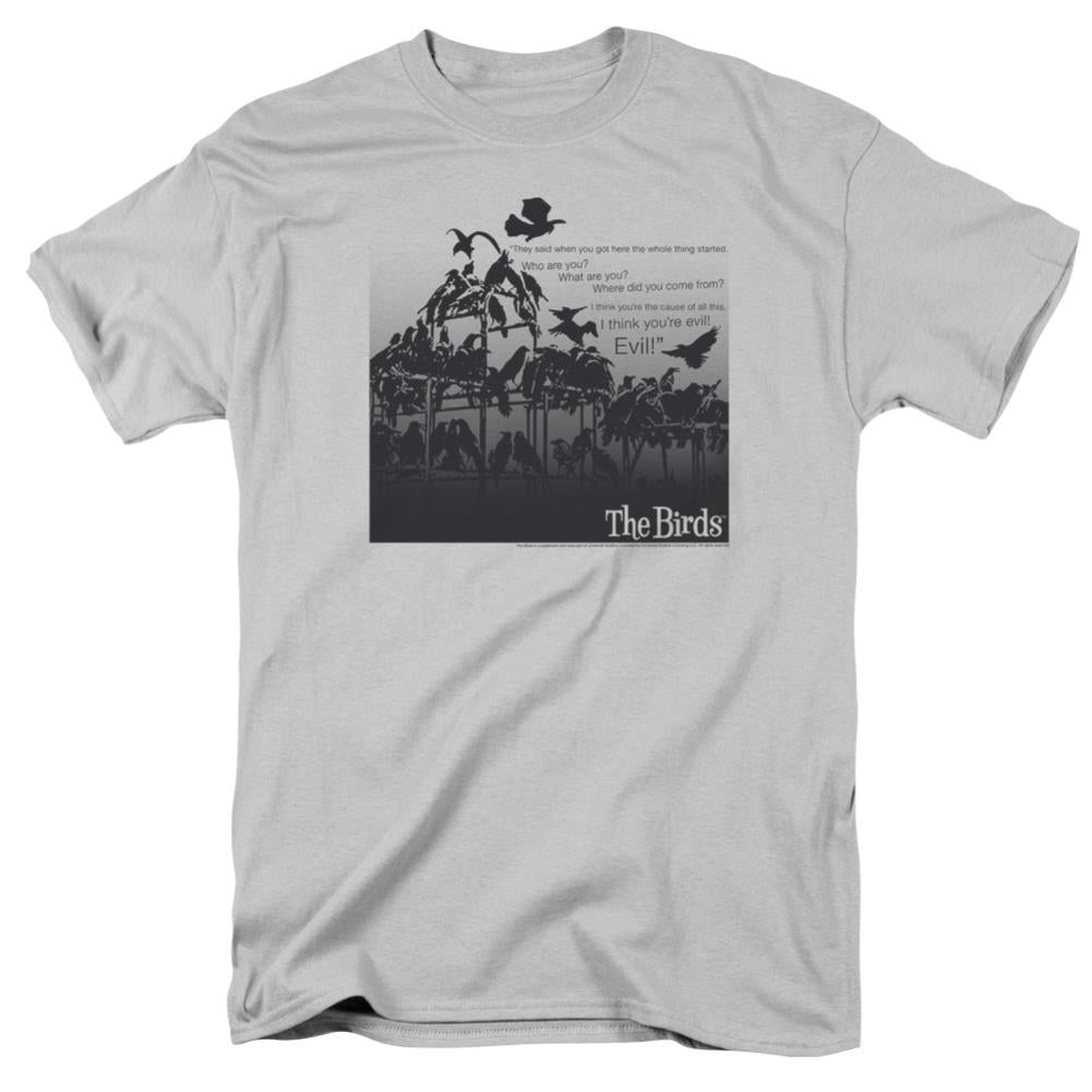 The Birds Evil Men's 18/1 Cotton Short-Sleeve T-Shirt