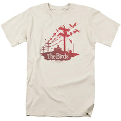 The Birds On A Wire Men's 18/1 Cotton Short-Sleeve T-Shirt