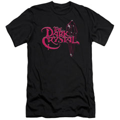 The Dark Crystal Bright Logo Men's Ultra-Soft 30/1 Cotton Slim Short-Sleeve T-Shirt