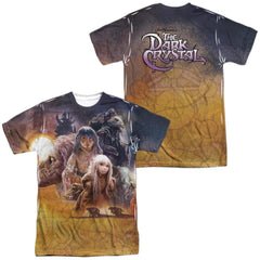 The Dark Crystal Painted Poster (Front/Back Print) Men's Regular Fit Polyester Short-Sleeve T-Shirt