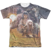 The Dark Crystal Painted Poster Men's Regular Fit Poly Cotton Short-Sleeve T-Shirt