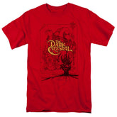 The Dark Crystal Poster Lines Men's 18/1 Cotton Short-Sleeve T-Shirt