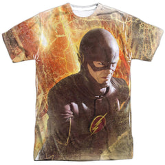 The Flash Flash Town Men's Regular Fit Polyester SS T