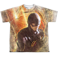 The Flash Flash Town Youth Regular Fit Poly SS T