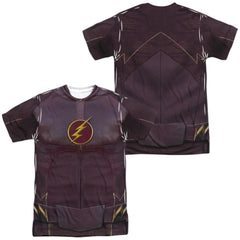 The Flash Flash Uniform (Front/Back Print) Men's Regular Fit Polyester SS T