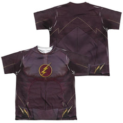 The Flash Flash Uniform (Front/Back Print) Youth Regular Fit Poly SS T
