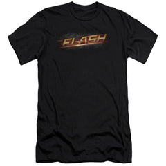 The Flash Logo Men's Ultra-Soft 30/1 Cotton Slim SS T
