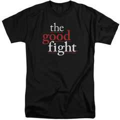 The Good Fight Logo Men's 18/1 Tall Cotton Short-Sleeve T-Shirt