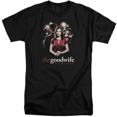 The Good Wife Bad Press Men's 18/1 Tall Cotton Short-Sleeve T-Shirt