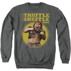 The Goonies Chunk Truffle Shuffle Men's Crewneck 50 50 Poly Long-Sleeve T-Shirt
