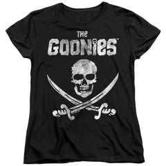 The Goonies Flag 1 Women's 18/1 Cotton Short-Sleeve T-Shirt