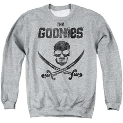 The Goonies Flag 2 Men's Crewneck 50 50 Poly Long-Sleeve T-Shirt