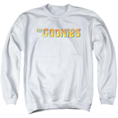 The Goonies Logo Men's Crewneck 50 50 Poly Long-Sleeve T-Shirt