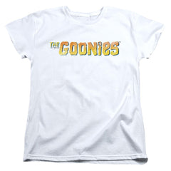 The Goonies Logo Women's 18/1 Cotton Short-Sleeve T-Shirt
