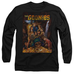 The Goonies Poster Men's 18/1 Cotton Long-Sleeve T-Shirt