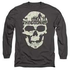 The Goonies Skull Map Men's 18/1 Cotton Long-Sleeve T-Shirt