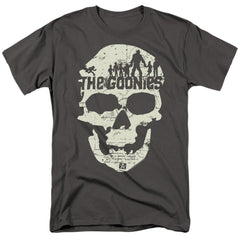 The Goonies Skull Map Men's 18/1 Cotton Short-Sleeve T-Shirt