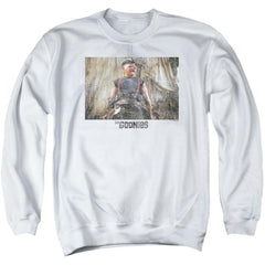 The Goonies Sloth 2 Men's Crewneck 50 50 Poly Long-Sleeve T-Shirt