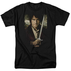 The Hobbit Baggins Poster Men's 18/1 Cotton Short-Sleeve T-Shirt