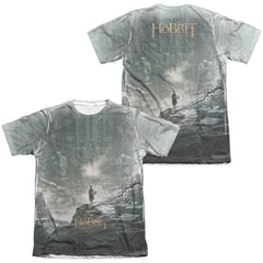The Hobbit Big Poster (Front & Back Print) Men's Regular Fit Poly Cotton Short-Sleeve T-Shirt
