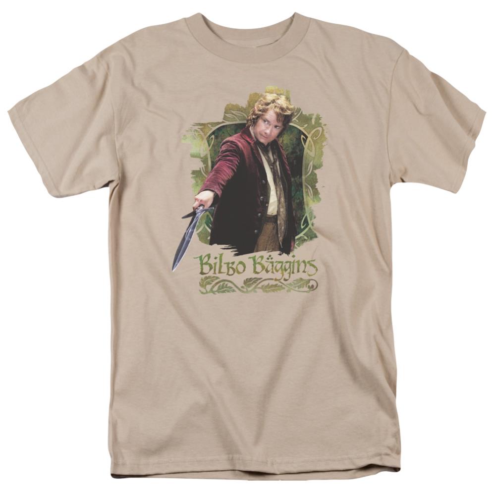 The Hobbit Bilbo Baggins Men's 18/1 Cotton Short-Sleeve T-Shirt
