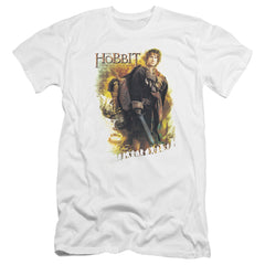 The Hobbit Bilbo Men's Ultra-Soft 30/1 Cotton Slim Short-Sleeve T-Shirt