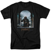The Hobbit Bilbo Poster Men's 18/1 Cotton Short-Sleeve T-Shirt