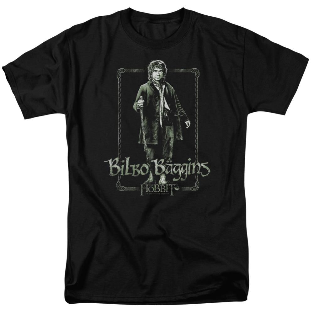 The Hobbit Bilbo Stare Men's 18/1 Cotton Short-Sleeve T-Shirt