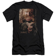 The Hobbit Bombur Men's Ultra-Soft 30/1 Cotton Slim Short-Sleeve T-Shirt