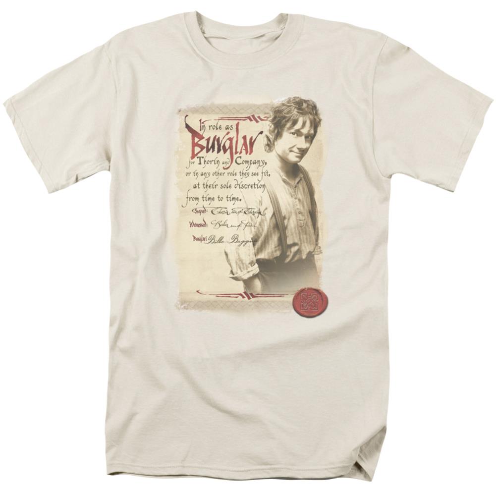 The Hobbit Burglar Men's 18/1 Cotton Short-Sleeve T-Shirt