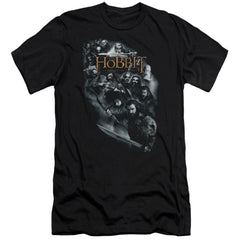 The Hobbit Cast Of Characters Men's Ultra-Soft 30/1 Cotton Slim Short-Sleeve T-Shirt