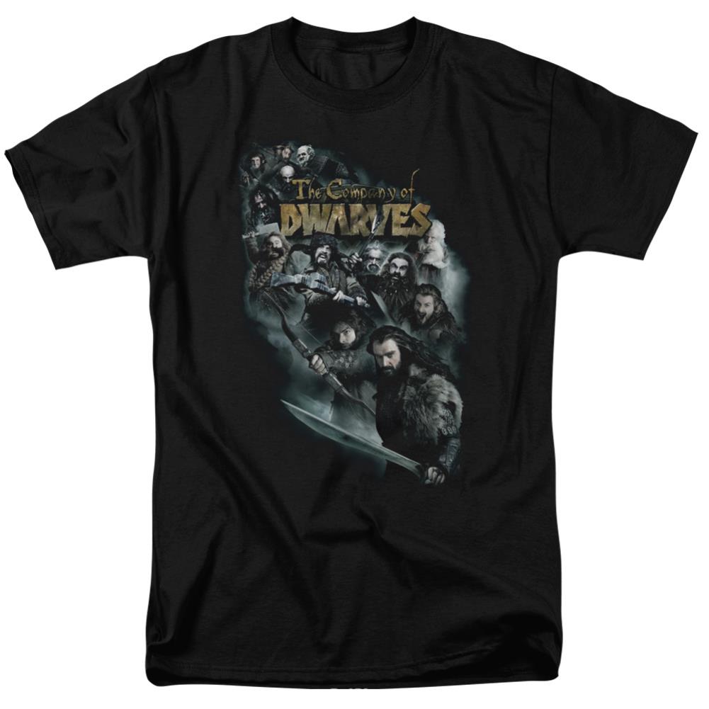 The Hobbit Company Of Dwarves Men's 18/1 Cotton Short-Sleeve T-Shirt